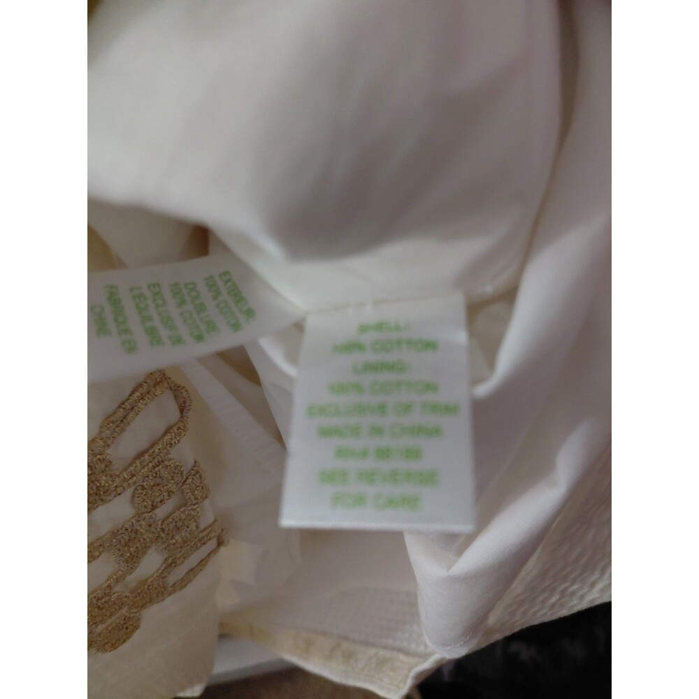 Lily Pulitzer Jacqueline Shift Dress Women’s White Gold Metallic Detail NWT - Picture 8 of 16